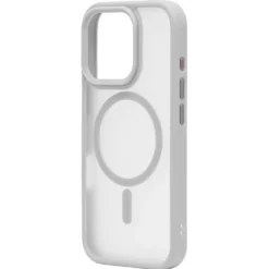 Linocell Hard Case Mobildeksek for iPhone 16 Pro Hvit