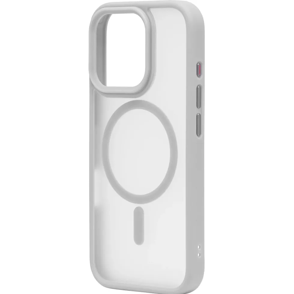 Linocell Hard Case Mobildeksek for iPhone 16 Pro Hvit