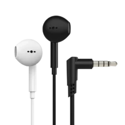 Linocell Hodetelefoner med mikrofon og 3,5 mm-kontakt Svart