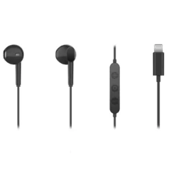 Linocell Lightning-hodetelefoner Svart