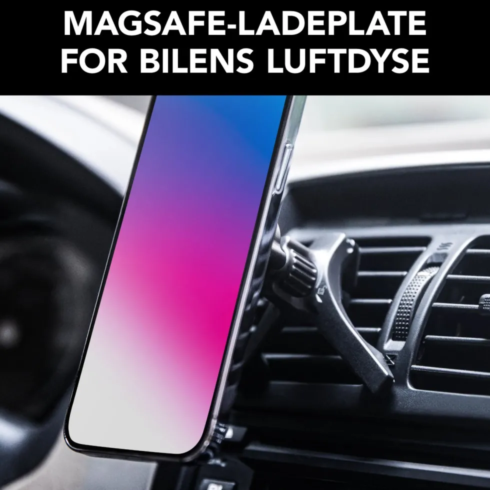 Linocell Magsafe-ladeplate for bilen 15 W