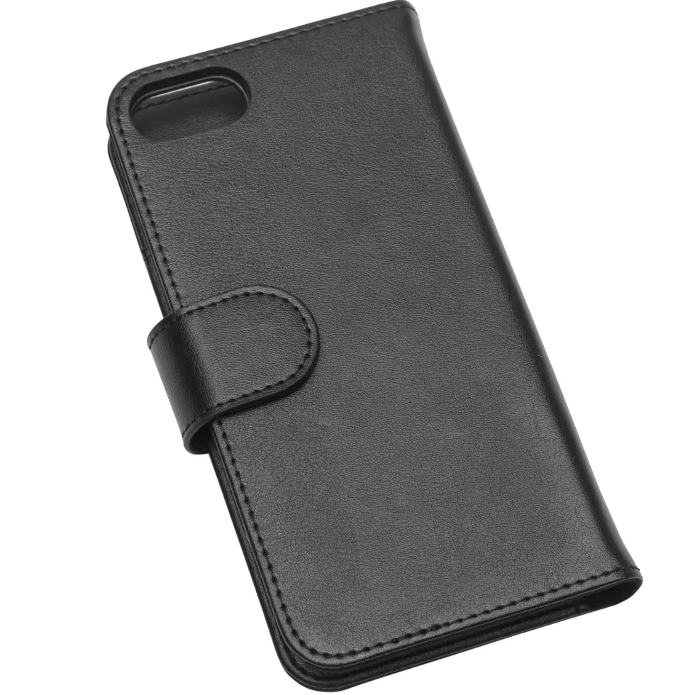 Linocell Mobiletui for iPhone 6, 6s, 7, 8 og SE - Svart