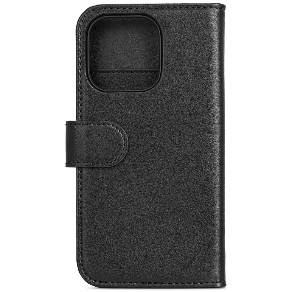 Linocell Mobiletui for iPhone 14 Pro svart