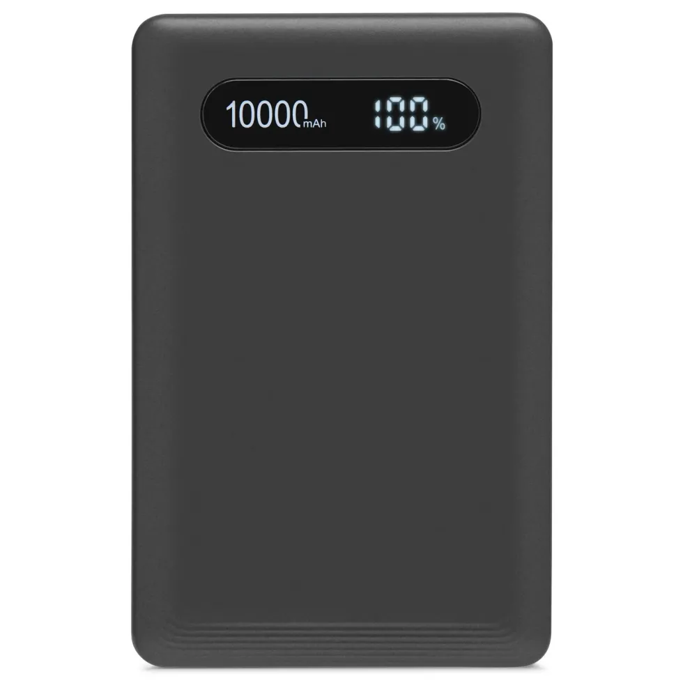 Linocell Powerbank 10000 mAh med 20W lading Svart