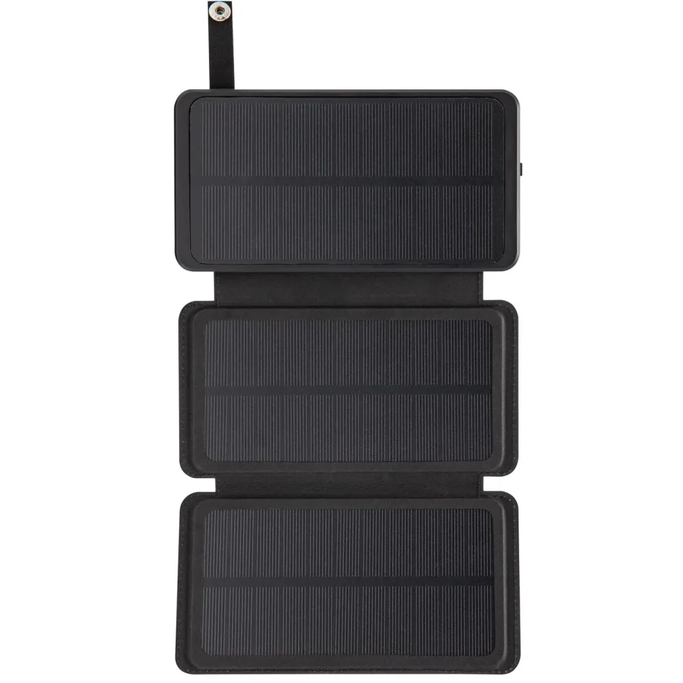 Linocell Powerbank med solcellelading 16 000 mAh