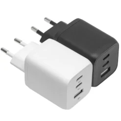 Linocell Premium GaN USB-C lader med PD 65 W Svart