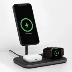 Linocell Premium 3-i-1-ladestasjon med MagSafe-kompabilitet