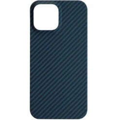 Linocell Premium Kevlar Robust deksel for iPhone 13 Pro Max Blå