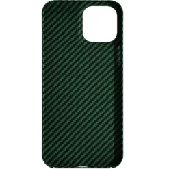 Linocell Premium Kevlar Robust deksel for iPhone 13 Pro Max Grønn