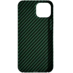 Linocell Premium Kevlar Robust deksel for iPhone 13 Mini Grønn