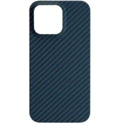 Linocell Premium Kevlar Robust deksel for iPhone 13 Pro Blå
