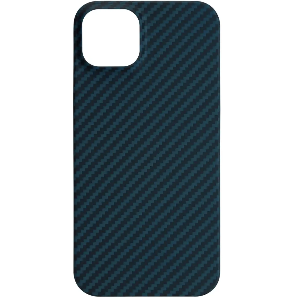 Linocell Premium Kevlar Robust deksel for iPhone 13 Blå