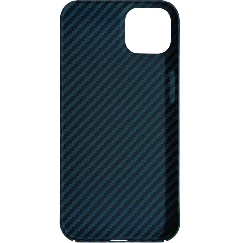 Linocell Premium Kevlar Robust deksel for iPhone 13 Blå