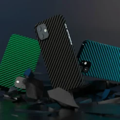 Linocell Premium Kevlar Robust deksel for iPhone 12 Mini Svart