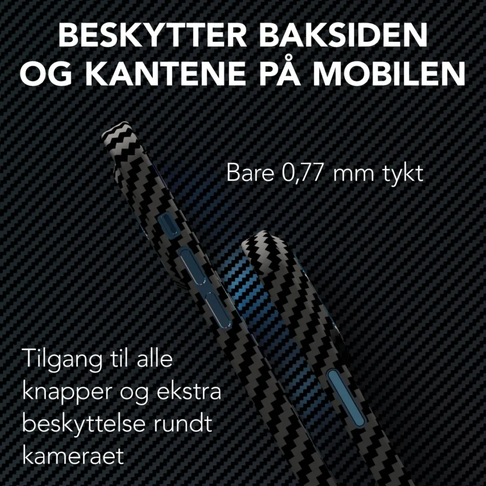 Linocell Premium Kevlar Robust deksel for iPhone 12 Pro Max Svart