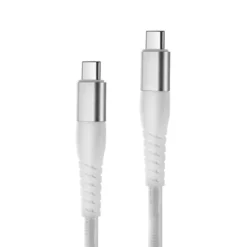 Linocell Premium Kevlar USB-C 3.2-kabel - Hvit 2 m