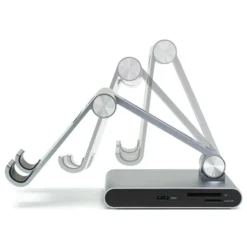 Linocell Premium Stativ og Multi-Hub for nettbrett - 8 porter