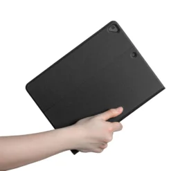 Linocell Premium Trifold Cover for iPad (7.-9. gen), Air (3. gen), Pro (10,5 tommer) Svart