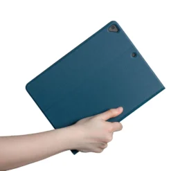 Linocell Premium Trifold Cover for iPad (7.-9. gen), Air (3. gen), Pro (10,5 tommer) Blå