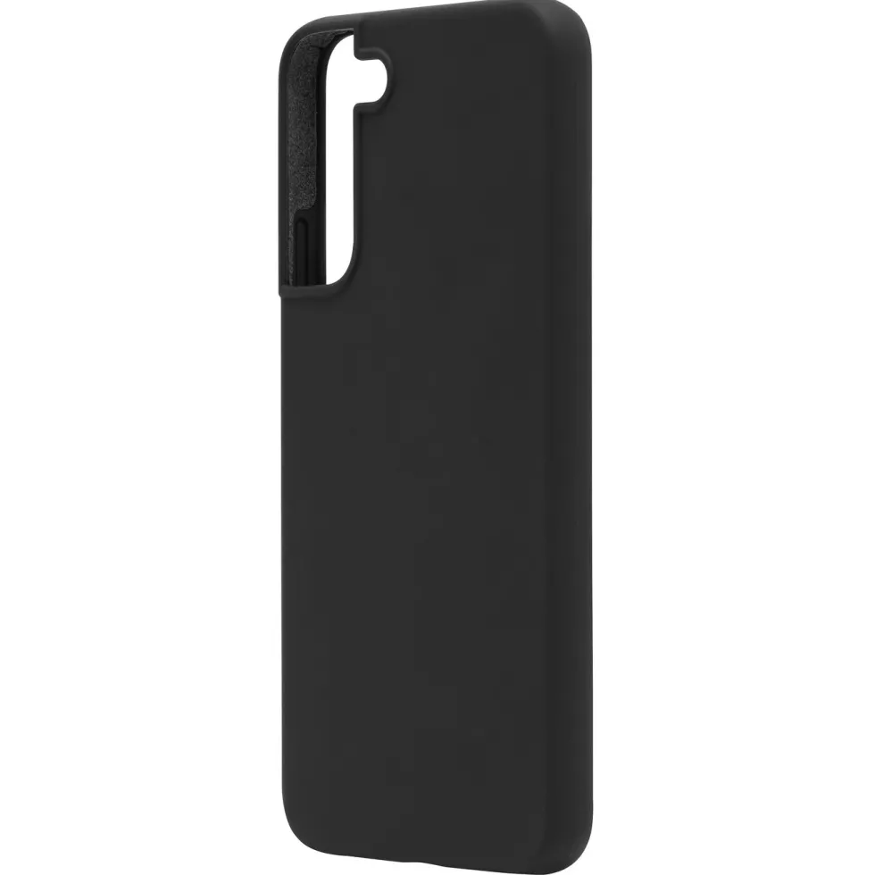 Linocell Rubber Case for Galaxy S22 Plus Svart