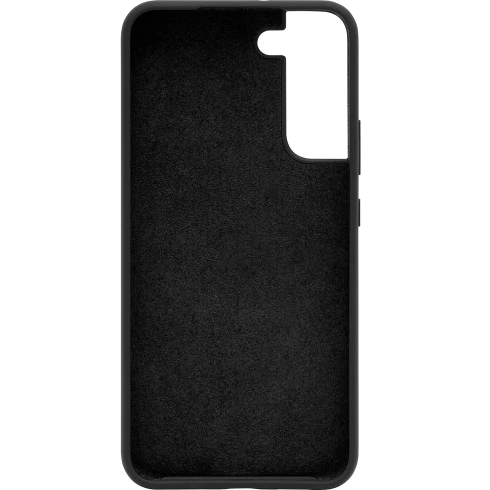 Linocell Rubber Case for Galaxy S22 Plus Svart