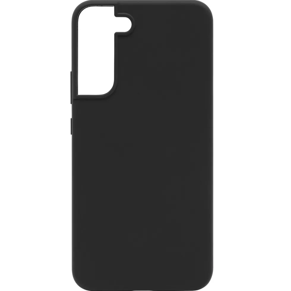 Linocell Rubber Case for Galaxy S22 Plus Svart