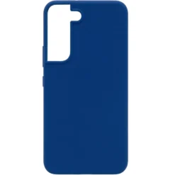 Linocell Rubber Case for Galaxy S22 Blå