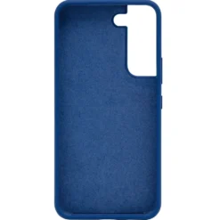 Linocell Rubber Case for Galaxy S22 Blå