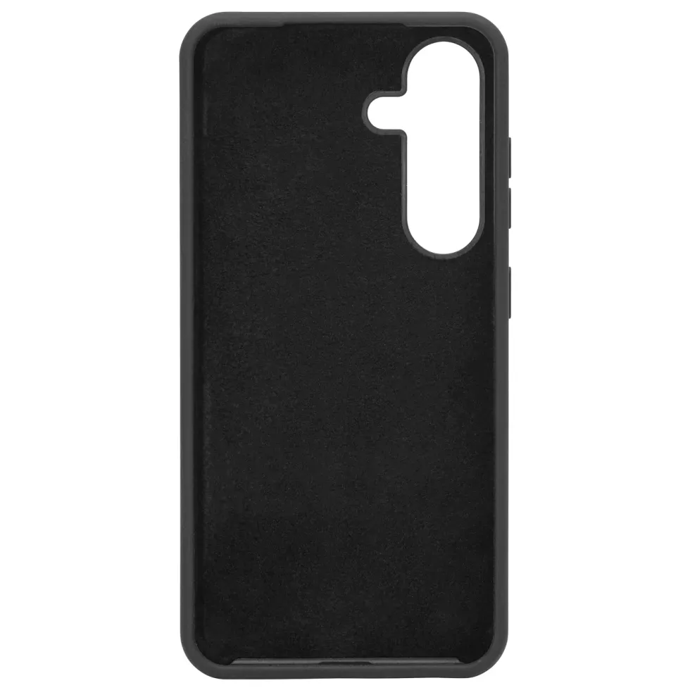 Linocell Rubber Case for Galaxy S24 - Svart