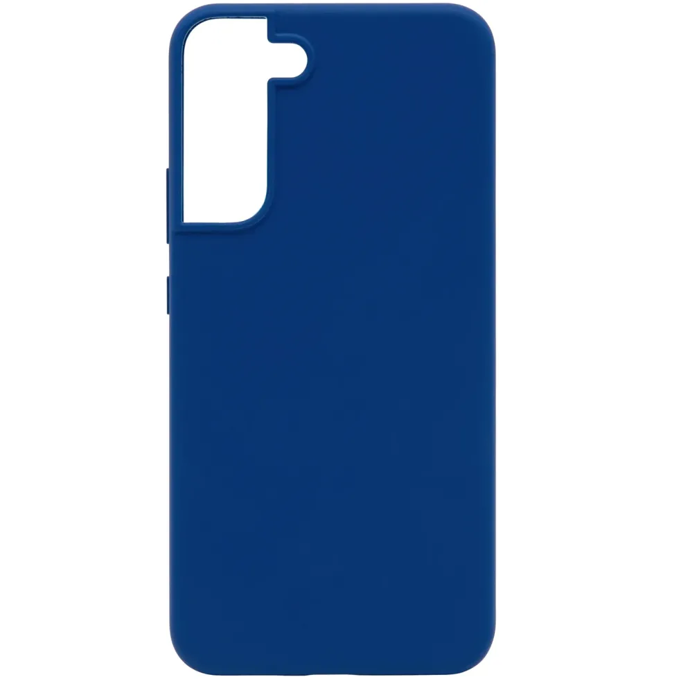Linocell Rubber Case for Galaxy S22 Plus Blå