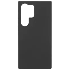 Linocell Rubber Case for Galaxy S24 Ultra - Svart