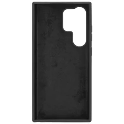 Linocell Rubber Case for Galaxy S24 Ultra - Svart