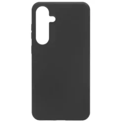 Linocell Rubber Case for Galaxy S24 Plus - Svart