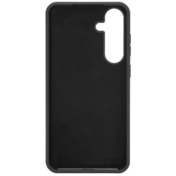 Linocell Rubber Case for Galaxy S24 Plus - Svart