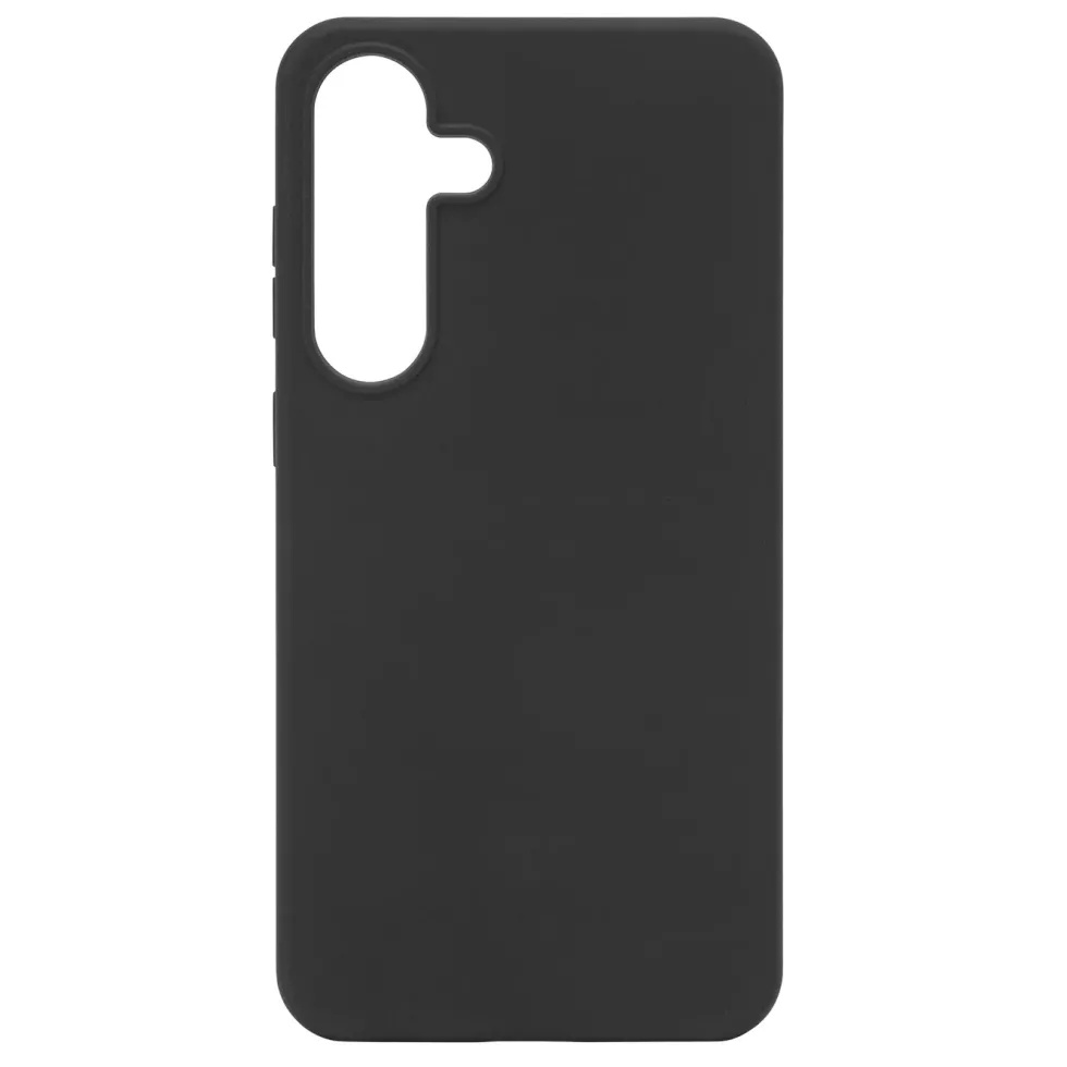 Linocell Rubber Case for Galaxy S25 Plus Svart