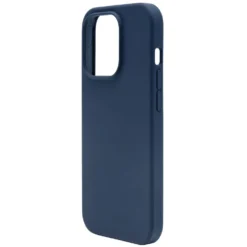 Linocell Rubber Case for iPhone 15 Pro Blå