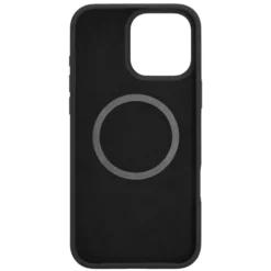 Linocell Rubber case for iPhone 16 Pro Max Svart