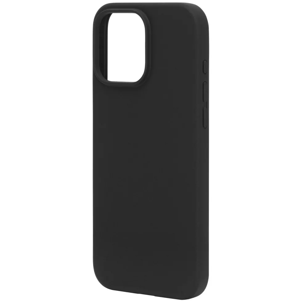 Linocell Rubber case for iPhone 16 Pro Max Svart
