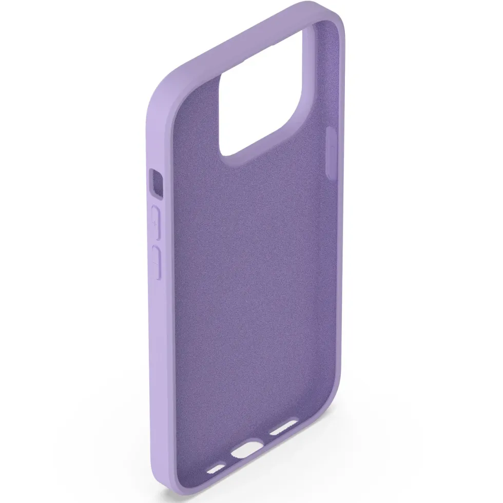 Linocell Rubber case for iPhone 14 Pro Lavendel