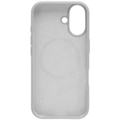 Linocell Rubber case for iPhone 16 Grå