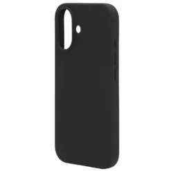 Linocell Rubber case for iPhone 16 Svart