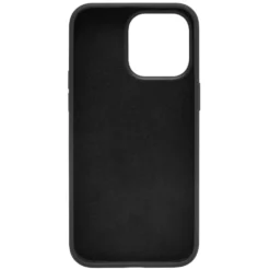 Linocell Rubber case for iPhone 15 Pro Max Svart