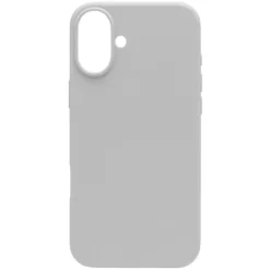 Linocell Rubber case for iPhone 16 Plus Grå