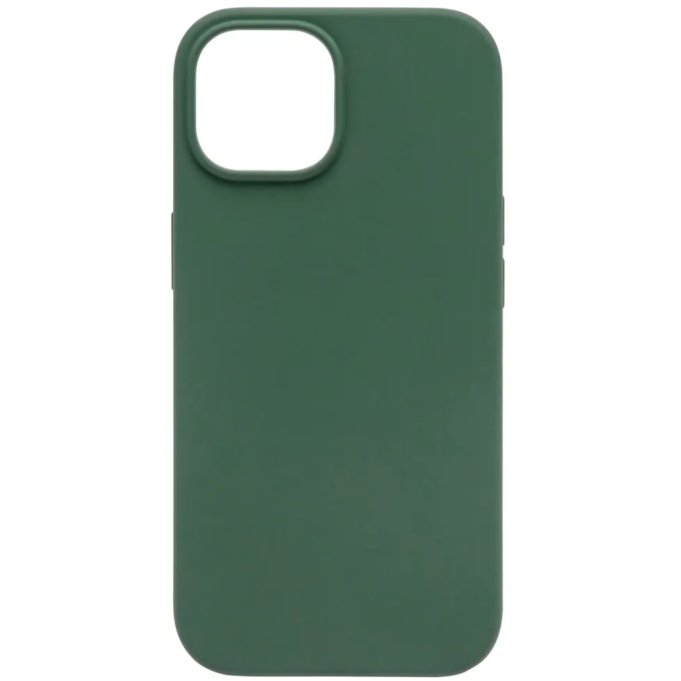 Linocell Rubber case for iPhone 15 Grønn