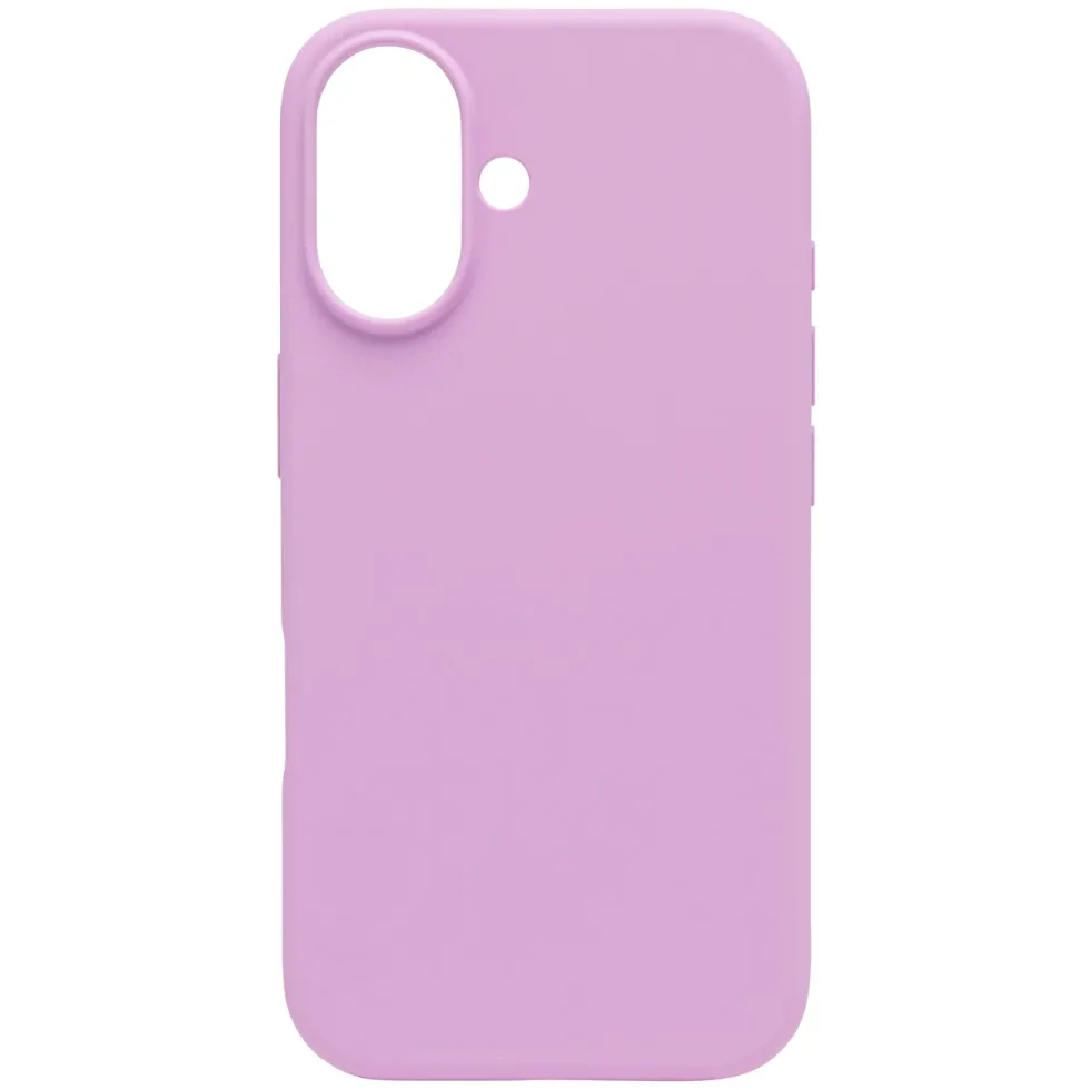 Linocell Rubber case for iPhone 16 Rosa