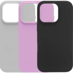 Linocell Rubber case for iPhone 16 Pro Rosa