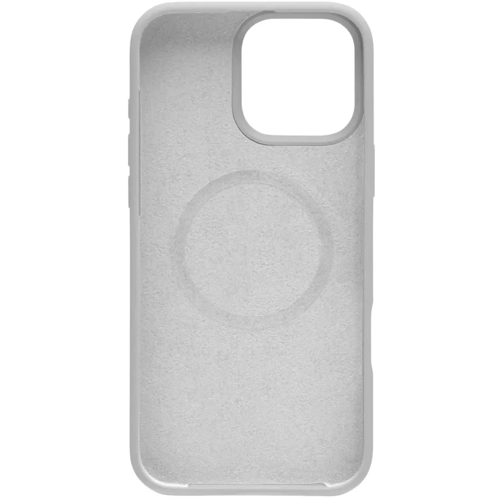 Linocell Rubber case for iPhone 16 Pro Max Grå