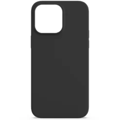 Linocell Rubber case for iPhone 14 Pro Max Svart