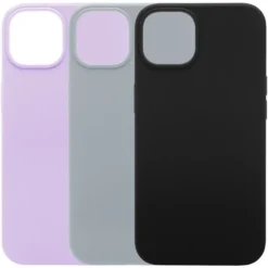 Linocell Rubber Case for iPhone 13 Grå