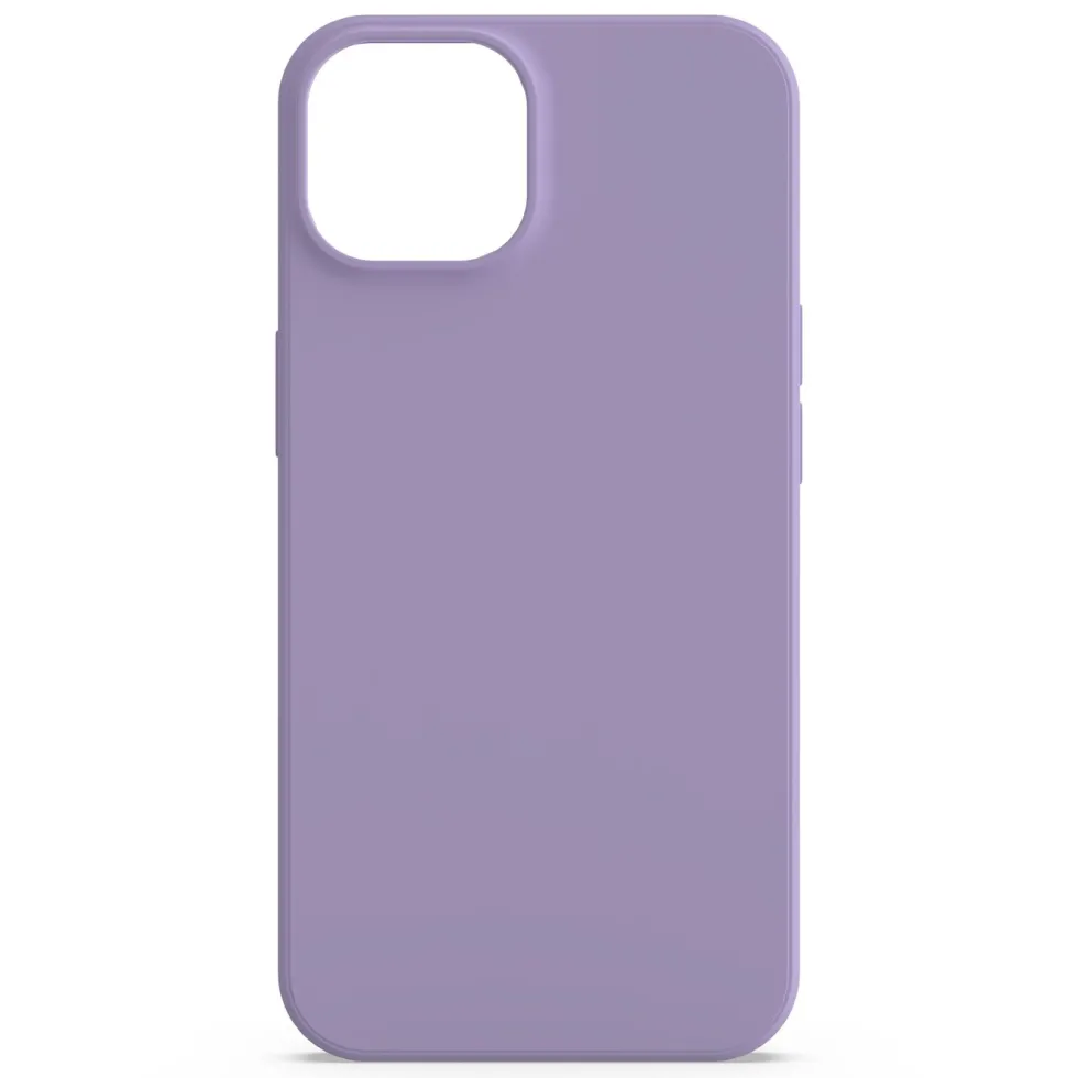 Linocell Rubber case for iPhone 14 Lavendel